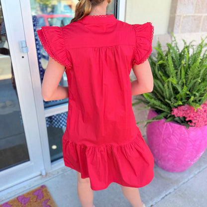 Sierra Dress (Red)