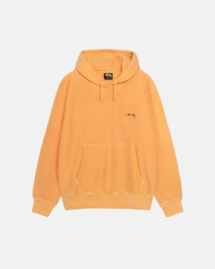 SMOOTH STOCK HOODIE PIGMENT DYED - Four Street