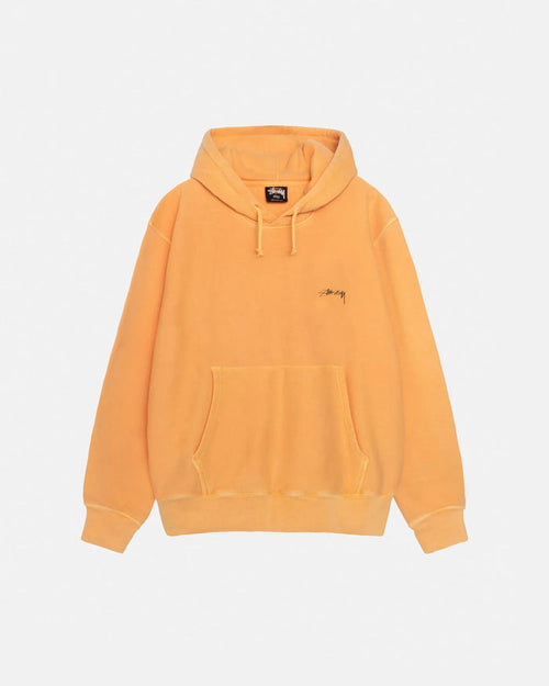 SMOOTH STOCK HOODIE PIGMENT DYED - Four Street