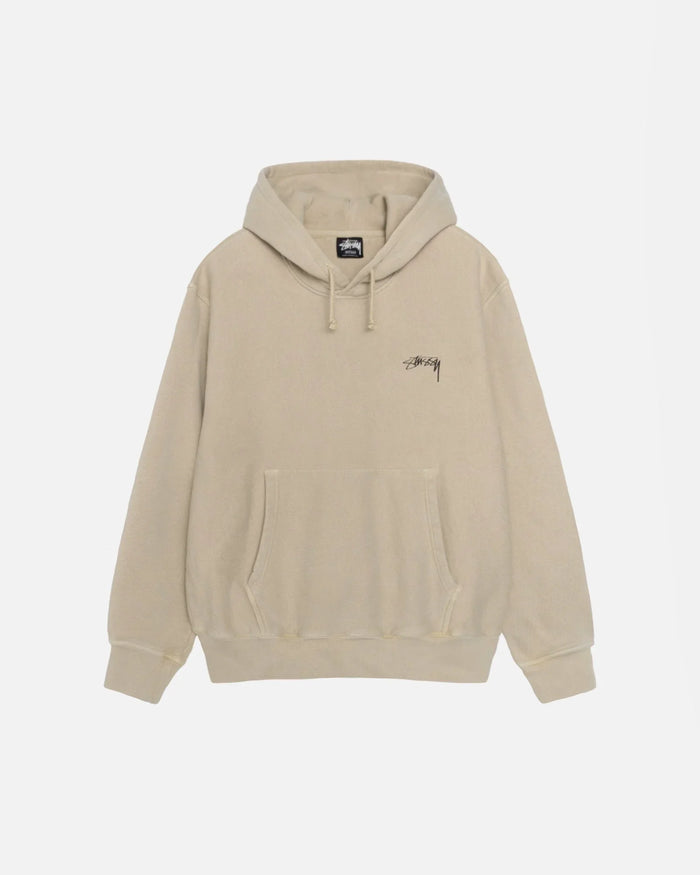 SMOOTH STOCK HOODIE PIGMENT DYED - Four Street