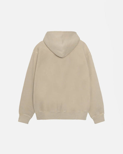 SMOOTH STOCK HOODIE PIGMENT DYED - Four Street