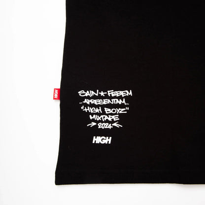 Tee Mashup Black - Four Street