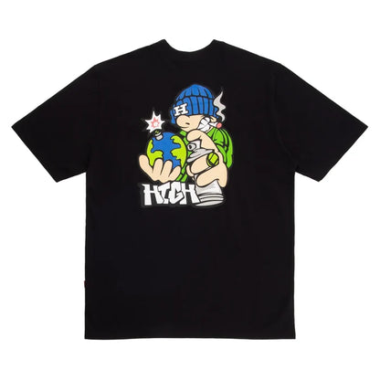 Tee Rebel Black - Four Street