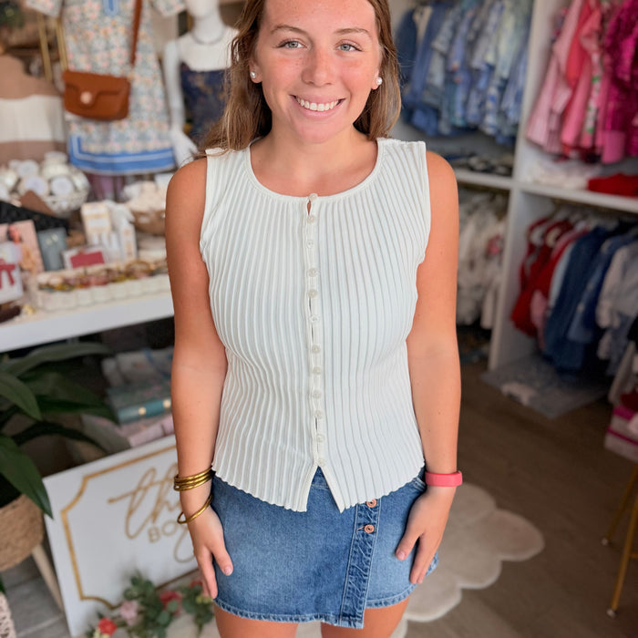 Tilly Vest (White)