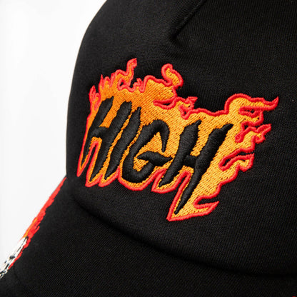 Trucker Ghost Rider Black - Four Street