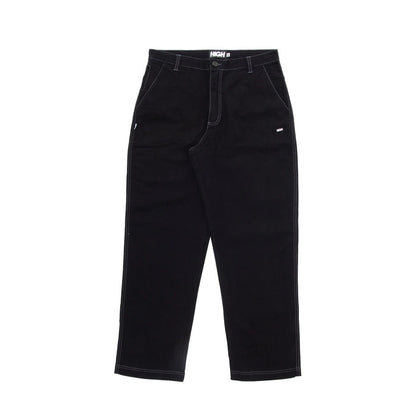 Twill Pants Target Black - Four Street