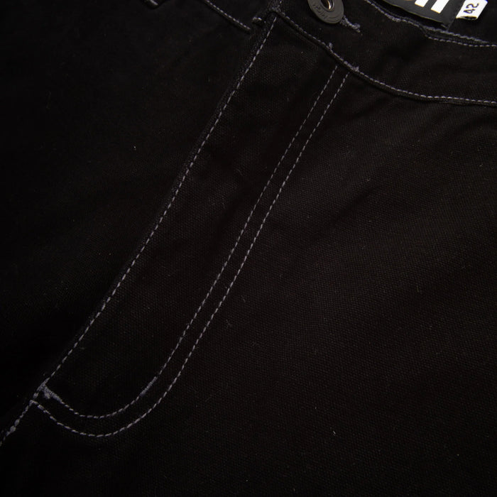 Twill Pants Target Black - Four Street