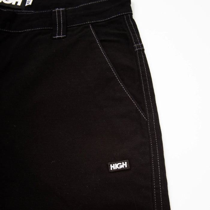 Twill Pants Target Black - Four Street