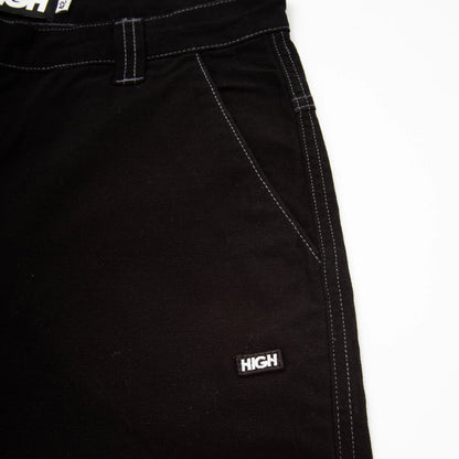 Twill Pants Target Black - Four Street