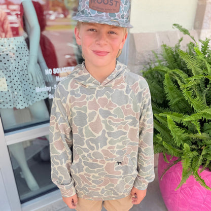 Youth Camo Pullover