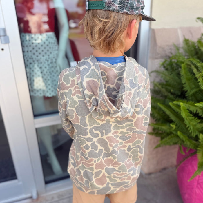 Youth Camo Pullover